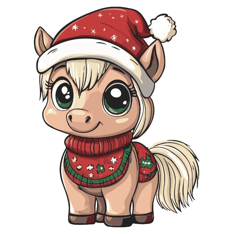 Pferd Weihnachten