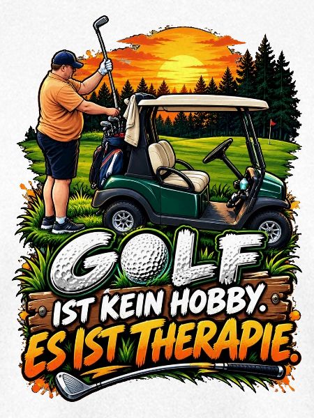 Golf ist Therapie – kein Hobby