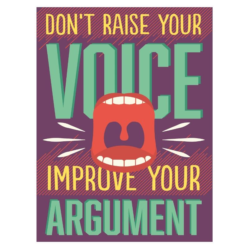 Argument statt Stimme erheben