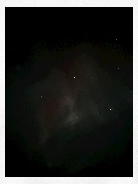 Nebel, Nachthimmelskörper