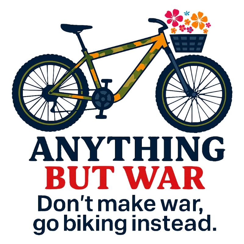 Anything But War - Go Biking Instead