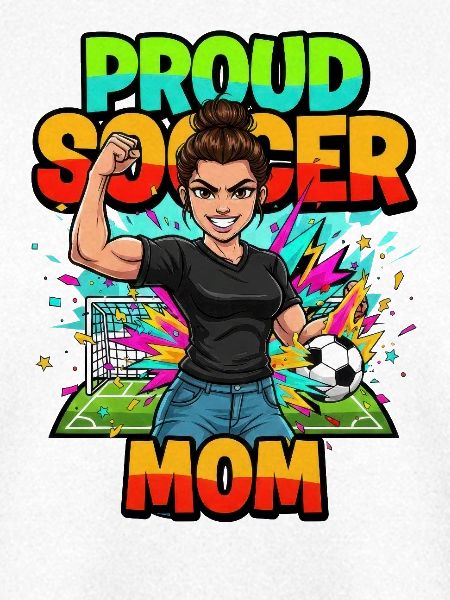 Stolze Fußballmama Power Fußball Frauen