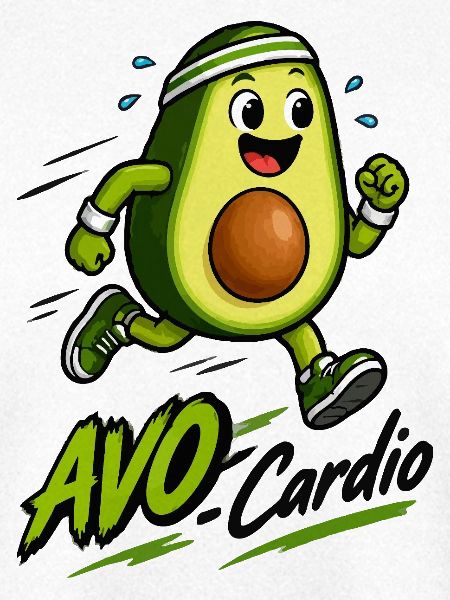 Avocado Fitnessläufer