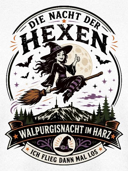  Hexen Geschenkidee Brocken Hexenbesen