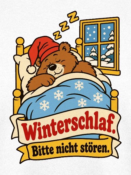 Winterschlaf Bitte nicht stören
