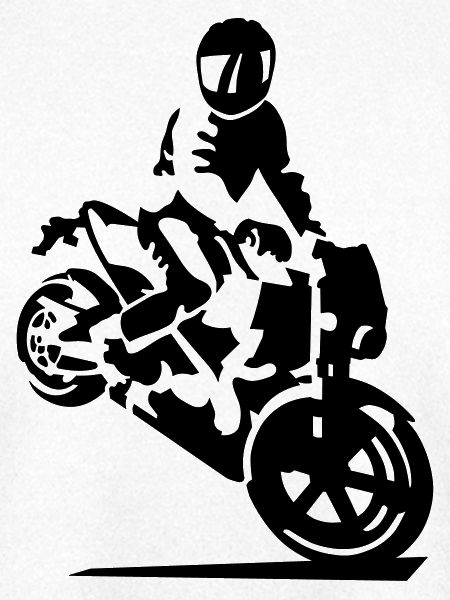 Motorrad stunt