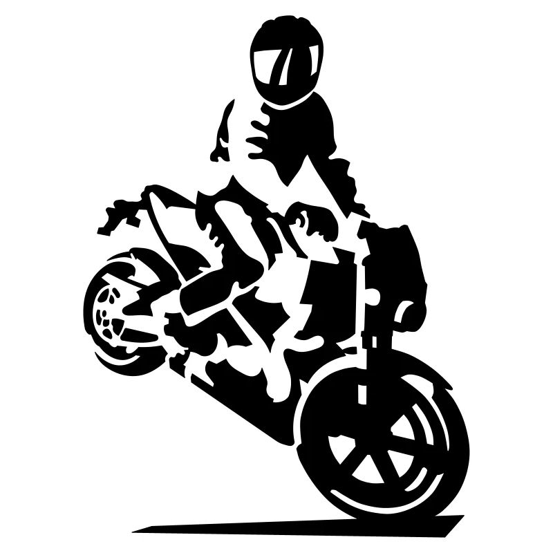 motorcycle stunt