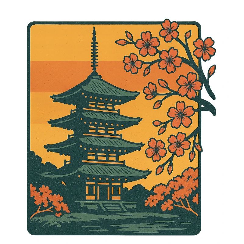 Japanischer Tempel