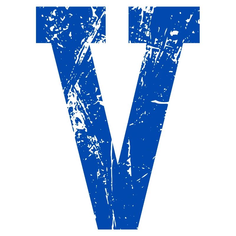 Letter v Sport Retro