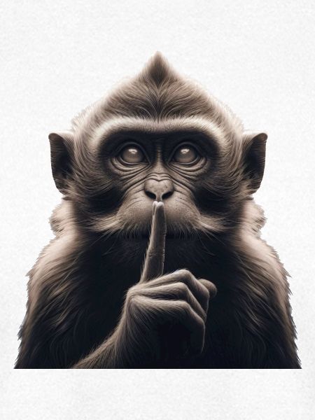 Un singe silencieux