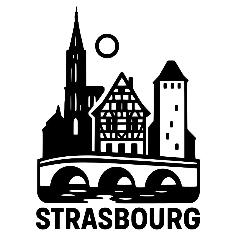 Strasbourg Silhouette