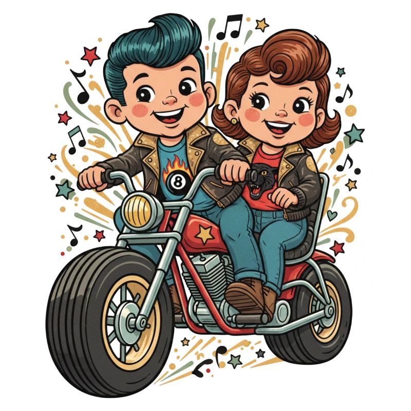 Comic Bike Duo Abenteuer