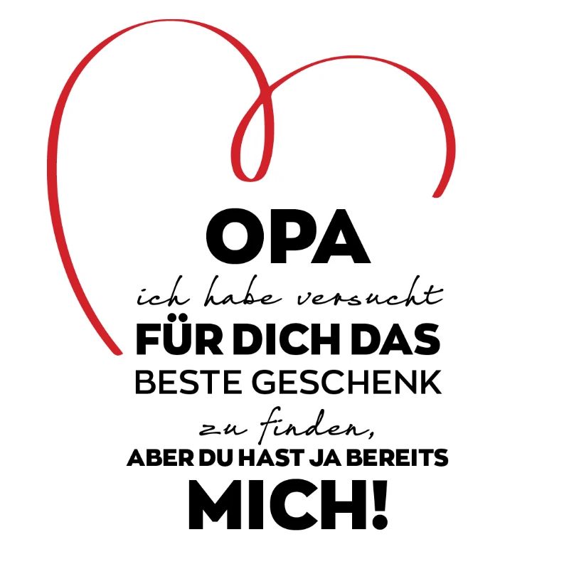 Opa Großvater lustiges Geschenk