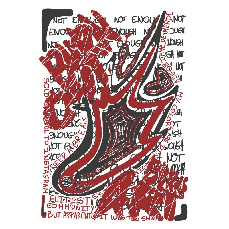 BURNOUT VERBRENNT KUNST