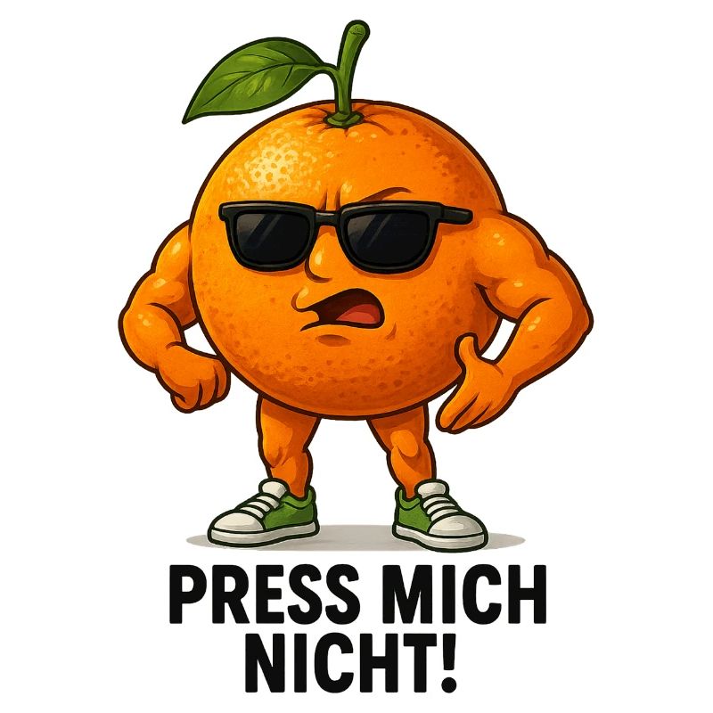 Press Mich Nicht Orange