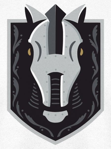 Ritterhelm Wappen Schild – Grafik