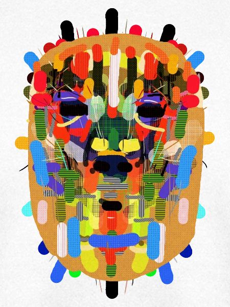 Brasilien Maske