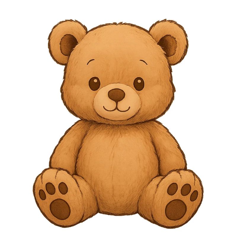Kuscheltier süßer Teddy