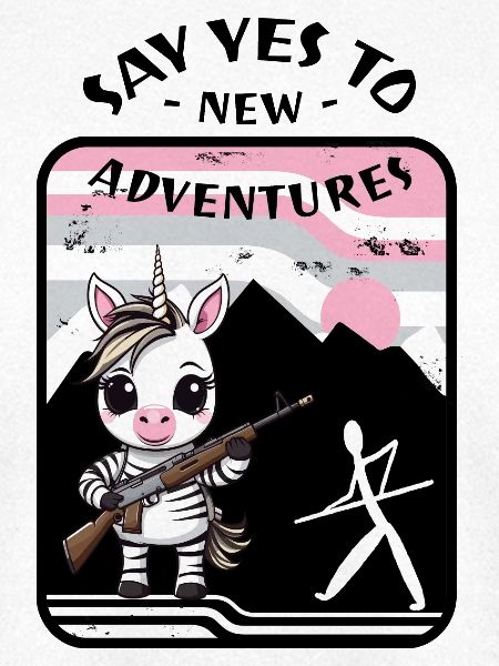 Zebra Einhorn