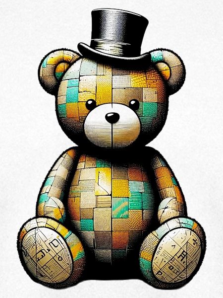 Teddybär Teddybär Zylinder