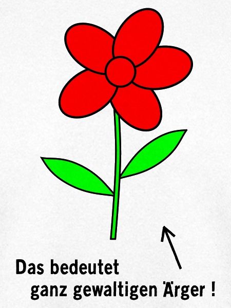 Blume Aerger