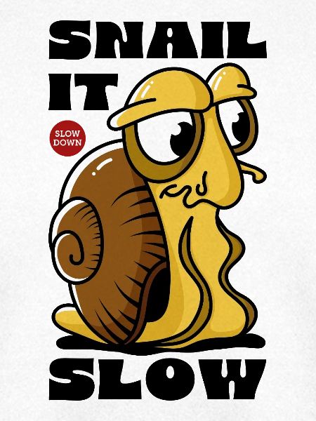 Cartoon Schnecke - Schnecke Es Langsam