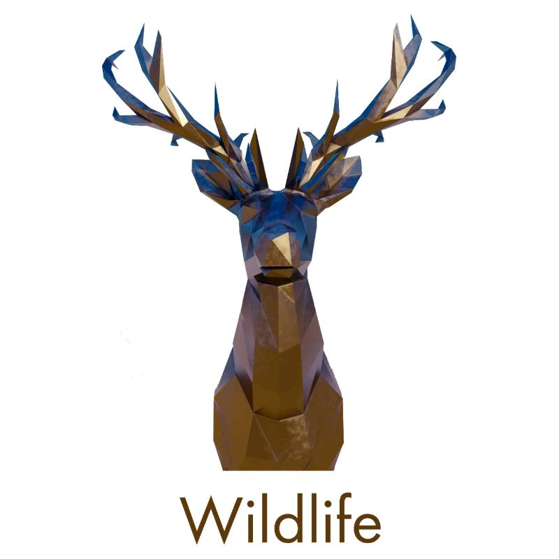 Geometrisches Reh Wildlife