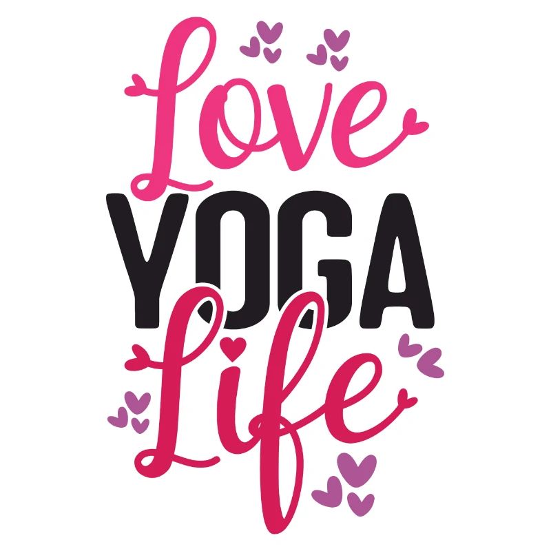 Ich liebe das Yoga-Leben