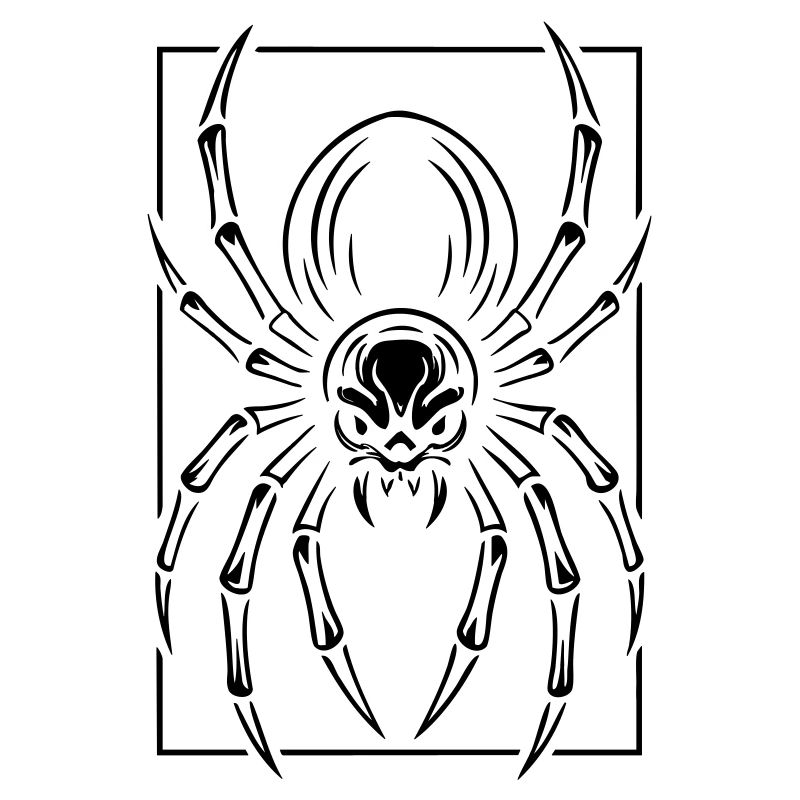 Stilisierte Spinne