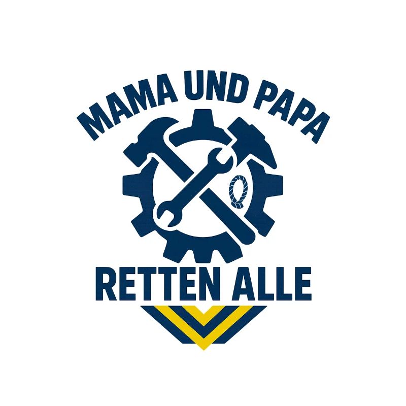 Mutter Vater Rettung Team Design