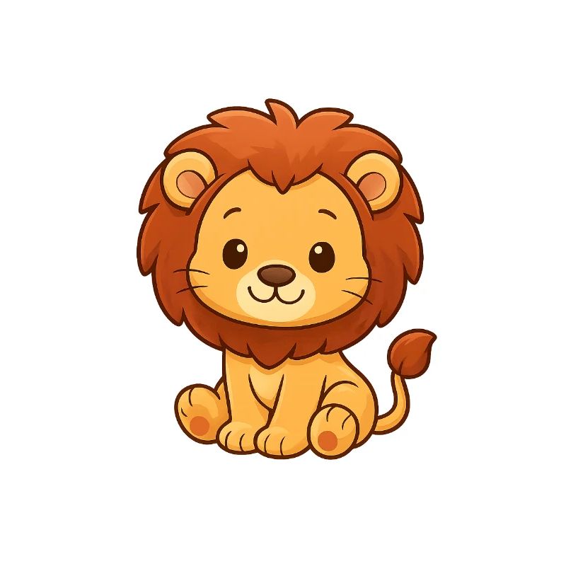 Design mignon de Lion Kush
