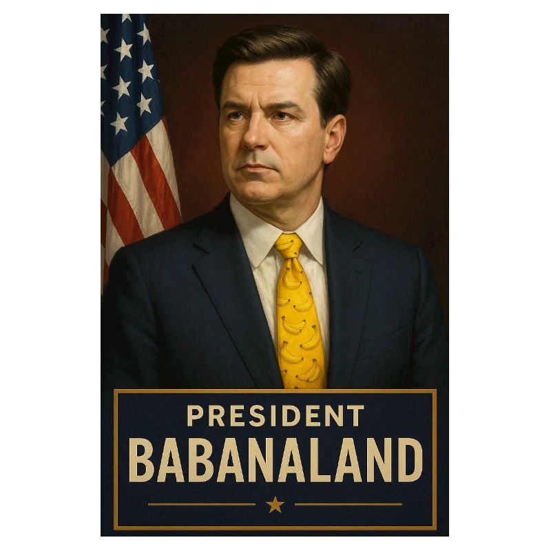 Humorvolles Babaland President Design