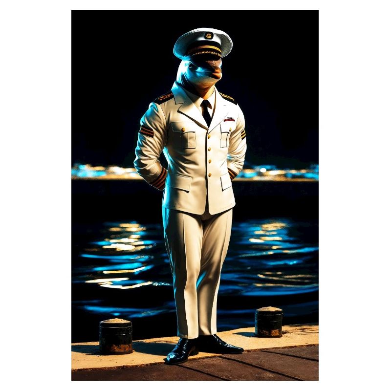 Mariner humanoider Delfin