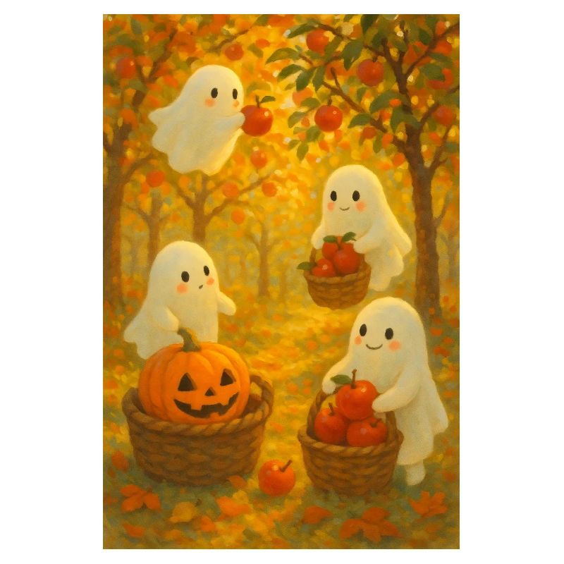 Halloween Geister Ernte