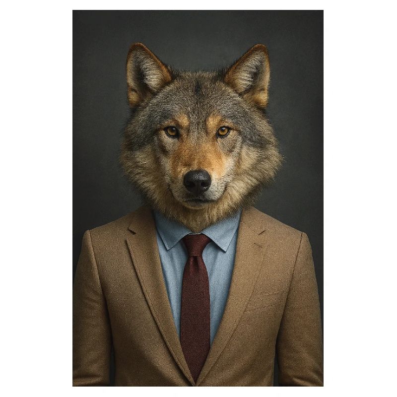 Wolf im Anzug