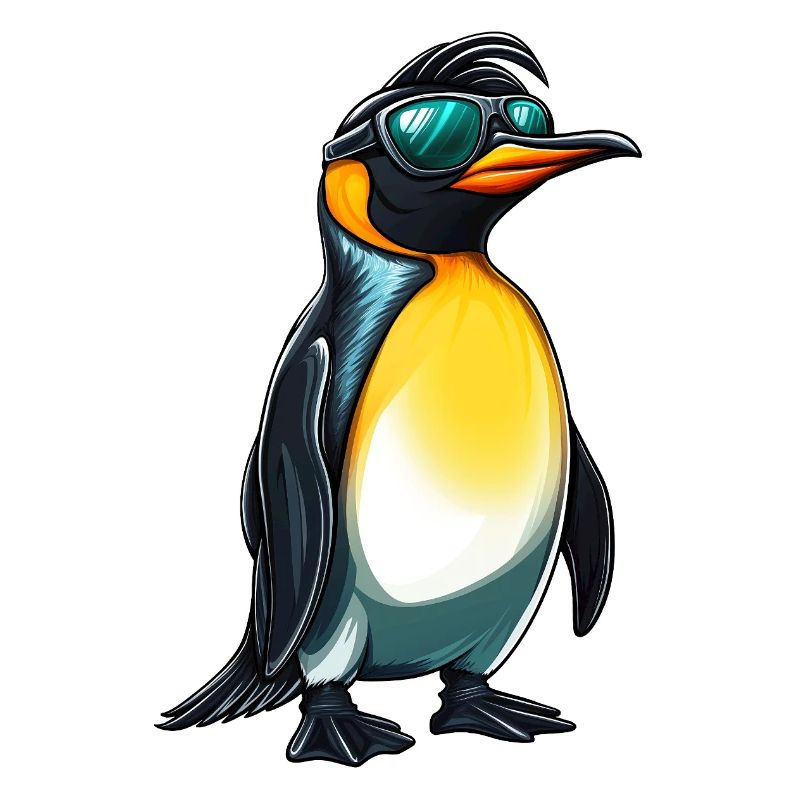 lustiger Pinguin mit Sonnenbrille :)