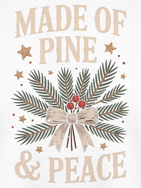 Natürliches Weihnachtsdesign