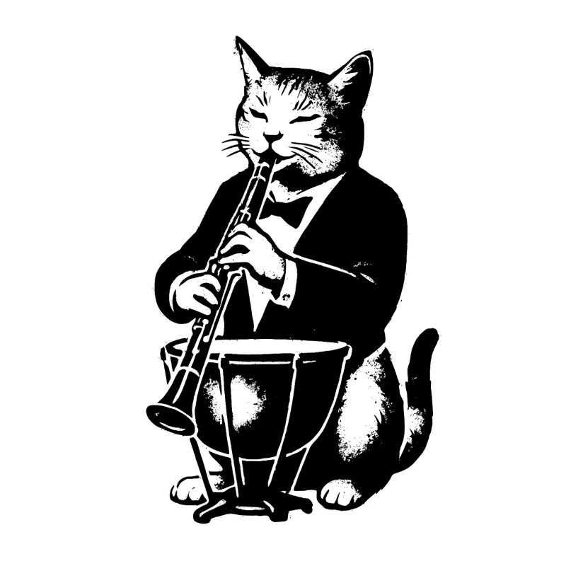 Katzenmusiker Klarinette