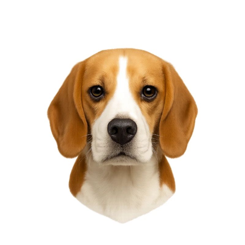Beagle Kopf Portrait