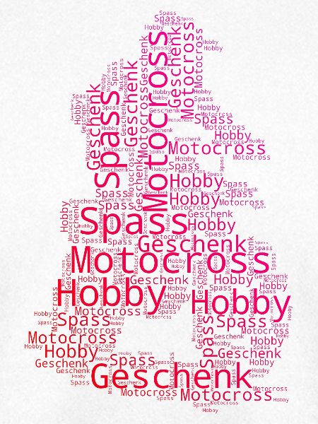 Motocross Liebe zum Anziehen