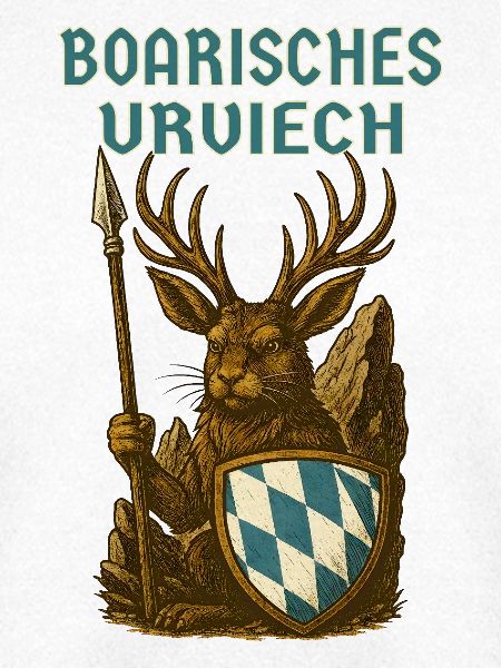 Bayerischer Wolpertinger  Boarisches Urviech
