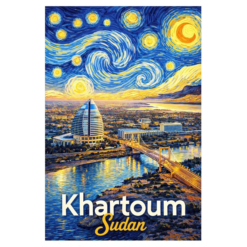 Khartoum Skyline Traumstil