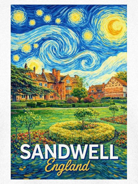 Sandwell England Sternennacht