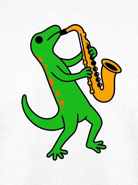 Saxophon-Dino Groove