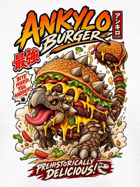 Ankylosaurus Burger – Prähistorisch lecker