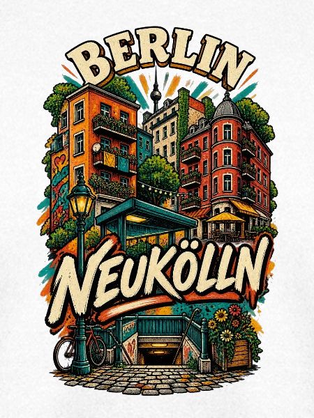Berlin Neukölln – Buntes Kiez Design