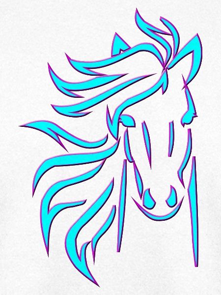 Blue Horse