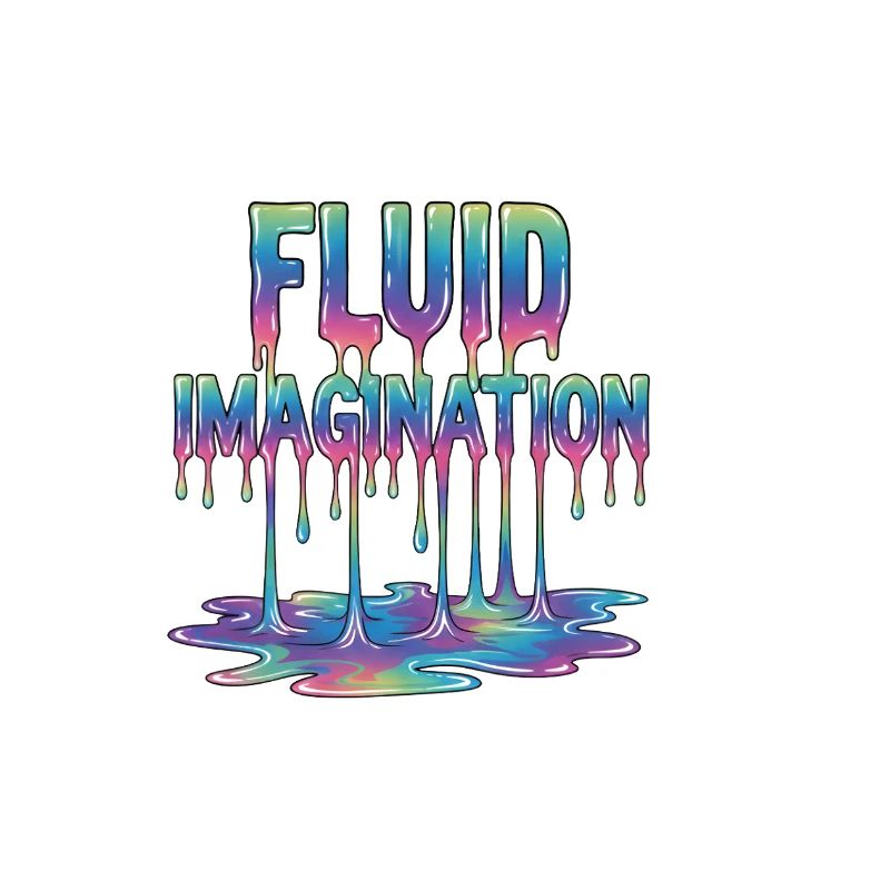 Fluide de fusion coloré : imagination