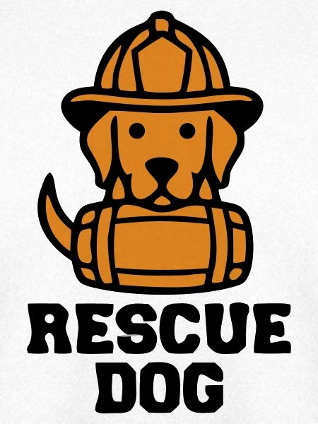 Rescue Dog Rettungshund Icon