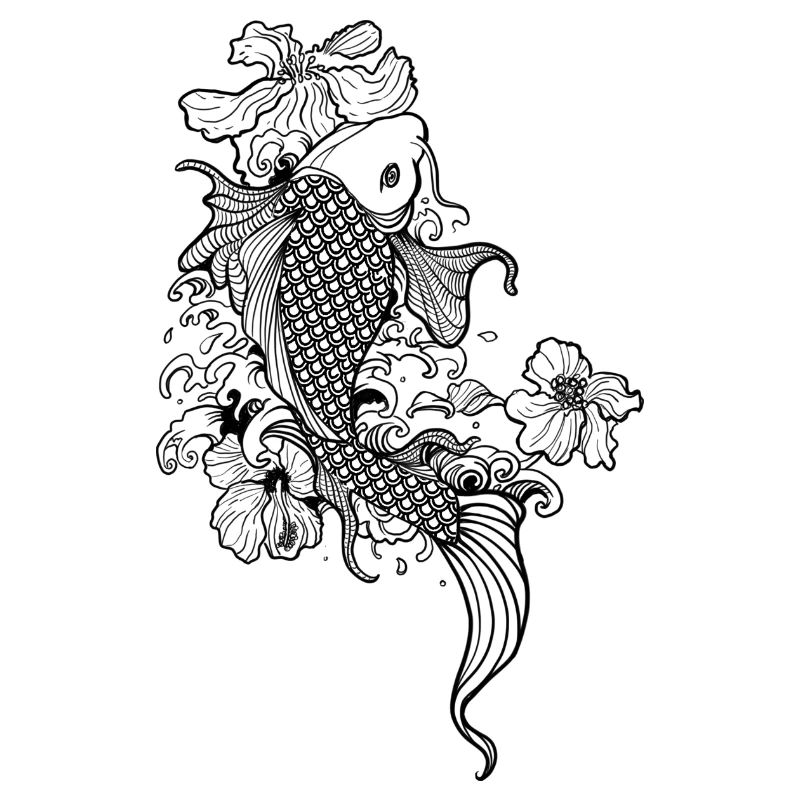 Koï Carp design